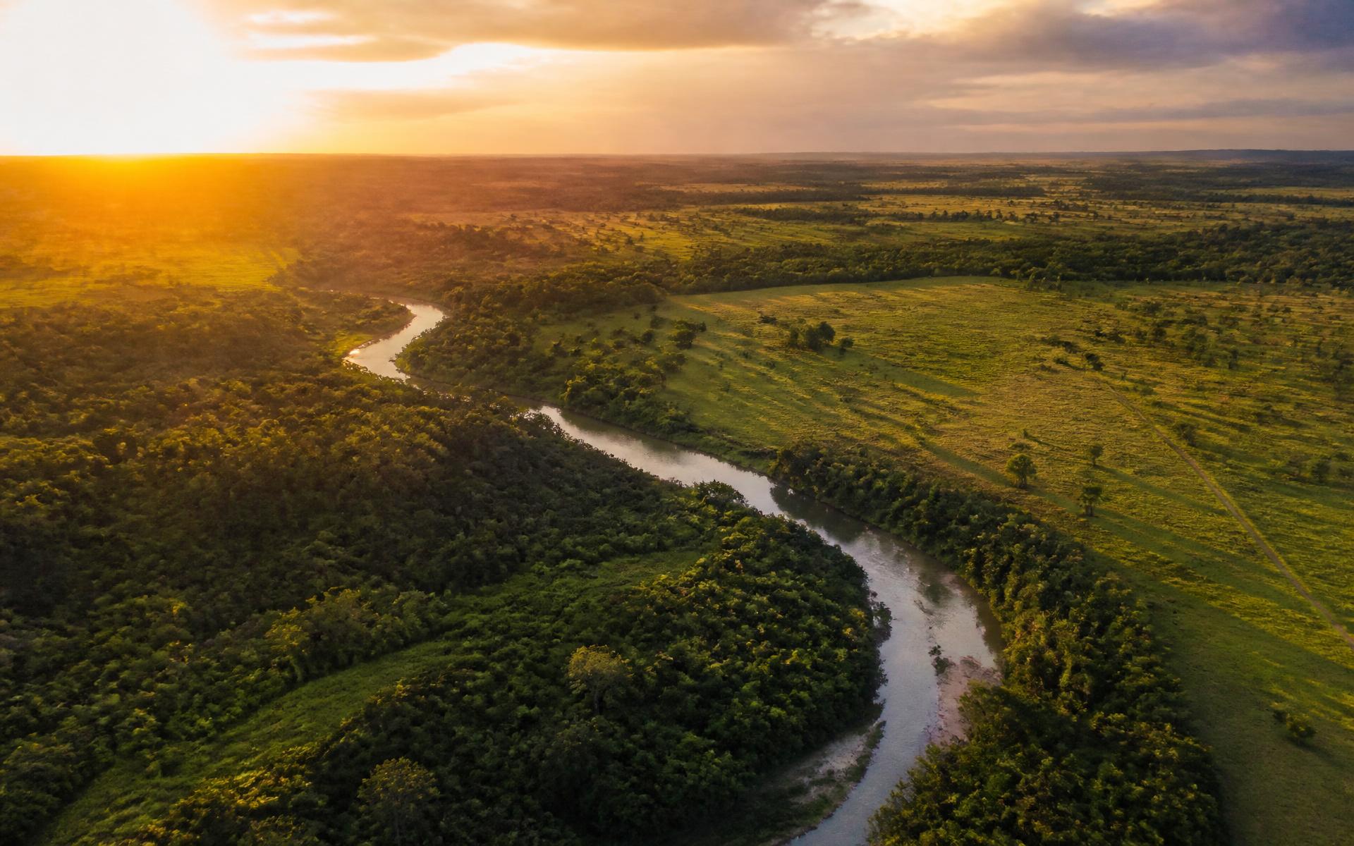 Aerial view of Fazenda Pacunero
